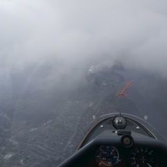 Flugwegposition um 11:23:14: Aufgenommen in der Nähe von Innsbruck, Österreich in 2917 Meter